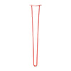 DIY Hairpin Legs Hairpin Legs Orange-Red / 34" / 3/8" Hairpin Leg (Sold Separately), 2-Rod Design - Orange-Red Powder Coated Finish