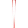 Hairpin Leg (Sold Separately), 2-Rod Design - Satin-Red Powder Coated Finish