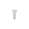 Hairpin Leg (Sold Separately), 3-Rod Design - Raw Steel