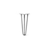 Hairpin Leg (Sold Separately), 3-Rod Design - Raw Steel