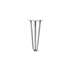 Hairpin Leg (Sold Separately), 3-Rod Design - Raw Steel