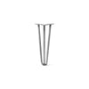 Hairpin Leg (Sold Separately), 3-Rod Design - Raw Steel