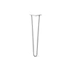 DIY Hairpin Legs Hairpin Legs Raw Steel / 23" / 3/8" Hairpin Leg (Sold Separately), 2-Rod Design - Raw Steel