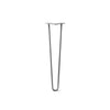 Hairpin Leg (Sold Separately), 2-Rod Design - Raw Steel