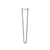 Hairpin Leg (Sold Separately), 2-Rod Design - Raw Steel