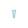 Hairpin Leg (Sold Separately), 3-Rod Design - Teal Powder Coated Finish