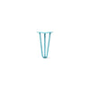 Hairpin Leg (Sold Separately), 3-Rod Design - Teal Powder Coated Finish