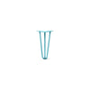DIY Hairpin Legs Hairpin Legs Teal / 12" / 3/8" Hairpin Leg (Sold Separately), 3-Rod Design - Teal Powder Coated Finish