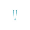 Hairpin Leg (Sold Separately), 3-Rod Design - Teal Powder Coated Finish