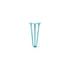 Hairpin Leg (Sold Separately), 3-Rod Design - Teal Powder Coated Finish
