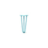 Hairpin Leg (Sold Separately), 3-Rod Design - Teal Powder Coated Finish