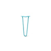 DIY Hairpin Legs Hairpin Legs Teal / 15" / 1/2" Hairpin Leg (Sold Separately), 2-Rod Design - Teal Powder Coated Finish