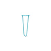 DIY Hairpin Legs Hairpin Legs Teal / 16" / 1/2" Hairpin Leg (Sold Separately), 2-Rod Design - Teal Powder Coated Finish