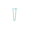 DIY Hairpin Legs Hairpin Legs Teal / 16" / 3/8" Hairpin Leg (Sold Separately), 2-Rod Design - Teal Powder Coated Finish