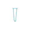 DIY Hairpin Legs Hairpin Legs Teal / 17" / 1/2" Hairpin Leg (Sold Separately), 2-Rod Design - Teal Powder Coated Finish