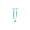 DIY Hairpin Legs Hairpin Legs Teal / 17" / 1/2" Hairpin Leg (Sold Separately), 3-Rod Design - Teal Powder Coated Finish