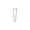 DIY Hairpin Legs Hairpin Legs Teal / 17" / 3/8" Hairpin Leg (Sold Separately), 2-Rod Design - Teal Powder Coated Finish