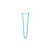 DIY Hairpin Legs Hairpin Legs Teal / 19" / 1/2" Hairpin Leg (Sold Separately), 2-Rod Design - Teal Powder Coated Finish