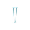 DIY Hairpin Legs Hairpin Legs Teal / 19" / 3/8" Hairpin Leg (Sold Separately), 2-Rod Design - Teal Powder Coated Finish