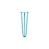 Hairpin Leg (Sold Separately), 3-Rod Design - Teal Powder Coated Finish