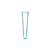 DIY Hairpin Legs Hairpin Legs Teal / 21" / 1/2" Hairpin Leg (Sold Separately), 2-Rod Design - Teal Powder Coated Finish