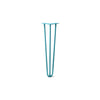 Hairpin Leg (Sold Separately), 3-Rod Design - Teal Powder Coated Finish