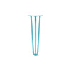 Hairpin Leg (Sold Separately), 3-Rod Design - Teal Powder Coated Finish