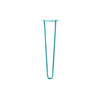 DIY Hairpin Legs Hairpin Legs Teal / 23" / 1/2" Hairpin Leg (Sold Separately), 2-Rod Design - Teal Powder Coated Finish