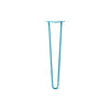 DIY Hairpin Legs Hairpin Legs Teal / 24" / 1/2" Hairpin Leg (Sold Separately), 2-Rod Design - Teal Powder Coated Finish