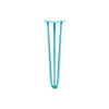 DIY Hairpin Legs Hairpin Legs Teal / 24" / 1/2" Hairpin Leg (Sold Separately), 3-Rod Design - Teal Powder Coated Finish