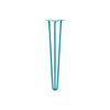 Hairpin Leg (Sold Separately), 3-Rod Design - Teal Powder Coated Finish