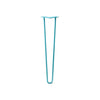 DIY Hairpin Legs Hairpin Legs Teal / 26" / 1/2" Hairpin Leg (Sold Separately), 2-Rod Design - Teal Powder Coated Finish
