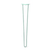 DIY Hairpin Legs Hairpin Legs Teal / 33" / 3/8" Hairpin Leg (Sold Separately), 2-Rod Design - Teal Powder Coated Finish
