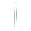 DIY Hairpin Legs Hairpin Legs Teal / 34" / 3/8" Hairpin Leg (Sold Separately), 2-Rod Design - Teal Powder Coated Finish
