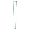 DIY Hairpin Legs Hairpin Legs Teal / 36" / 3/8" Hairpin Leg (Sold Separately), 2-Rod Design - Teal Powder Coated Finish