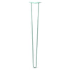 DIY Hairpin Legs Hairpin Legs Teal / 37" / 3/8" Hairpin Leg (Sold Separately), 2-Rod Design - Teal Powder Coated Finish