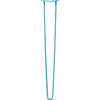 DIY Hairpin Legs Hairpin Legs Teal / 40" / 1/2" Hairpin Leg (Sold Separately), 2-Rod Design - Teal Powder Coated Finish
