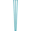 DIY Hairpin Legs Hairpin Legs Teal / 40" / 1/2" Hairpin Leg (Sold Separately), 3-Rod Design - Teal Powder Coated Finish
