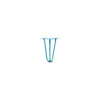 Hairpin Leg (Sold Separately), 3-Rod Design - Teal Powder Coated Finish