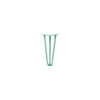 Hairpin Leg (Sold Separately), 3-Rod Design - Turquoise Powder Coated Finish