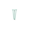Hairpin Leg (Sold Separately), 3-Rod Design - Turquoise Powder Coated Finish
