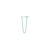 Hairpin Leg (Sold Separately), 2-Rod Design - Turquoise Powder Coated Finish