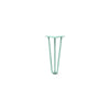 Hairpin Leg (Sold Separately), 3-Rod Design - Turquoise Powder Coated Finish