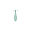 DIY Hairpin Legs Hairpin Legs Turquoise / 14" / 1/2" Hairpin Leg (Sold Separately), 3-Rod Design - Turquoise Powder Coated Finish