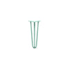 DIY Hairpin Legs Hairpin Legs Turquoise / 15" / 1/2" Hairpin Leg (Sold Separately), 3-Rod Design - Turquoise Powder Coated Finish