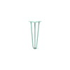 DIY Hairpin Legs Hairpin Legs Turquoise / 15" / 3/8" Hairpin Leg (Sold Separately), 3-Rod Design - Turquoise Powder Coated Finish