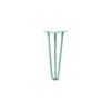 DIY Hairpin Legs Hairpin Legs Turquoise / 16" / 1/2" Hairpin Leg (Sold Separately), 3-Rod Design - Turquoise Powder Coated Finish