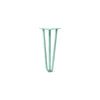 DIY Hairpin Legs Hairpin Legs Turquoise / 17" / 1/2" Hairpin Leg (Sold Separately), 3-Rod Design - Turquoise Powder Coated Finish