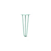 Hairpin Leg (Sold Separately), 3-Rod Design - Turquoise Powder Coated Finish