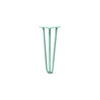 DIY Hairpin Legs Hairpin Legs Turquoise / 18" / 1/2" Hairpin Leg (Sold Separately), 3-Rod Design - Turquoise Powder Coated Finish